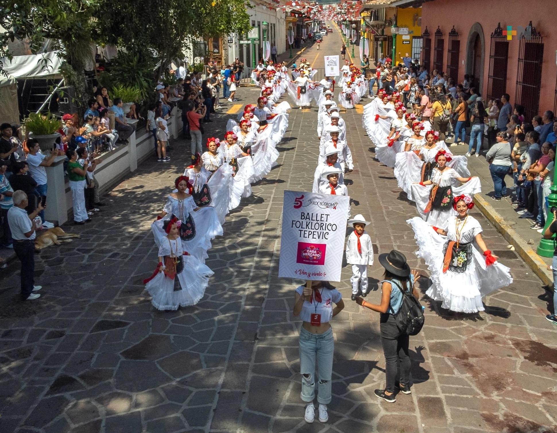 Espectacular la quinta edición del Jarochódromo se realizó en Coatepec