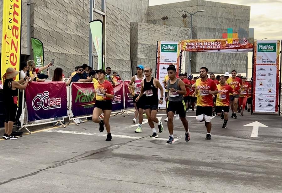 Conquistan Evelyn Ramírez y Enrique Martínez la Carrera “End Polio Now”