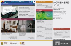 Presenta IVEC cartelera de noviembre del Centro Veracruzano de las Artes “Hugo Argüelles”