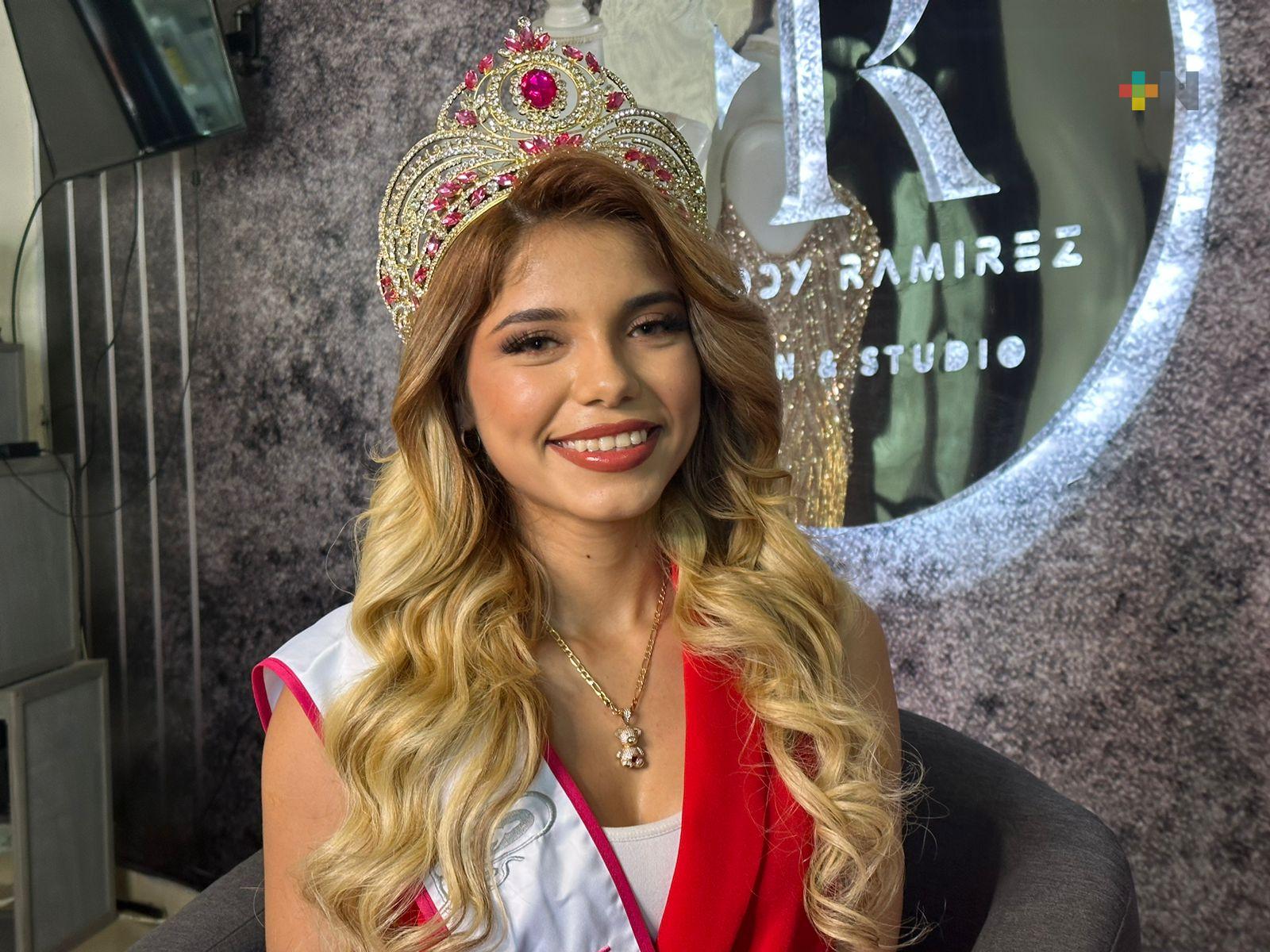 Joselyn Chavarría representará a Veracruz y México en certamen internacional