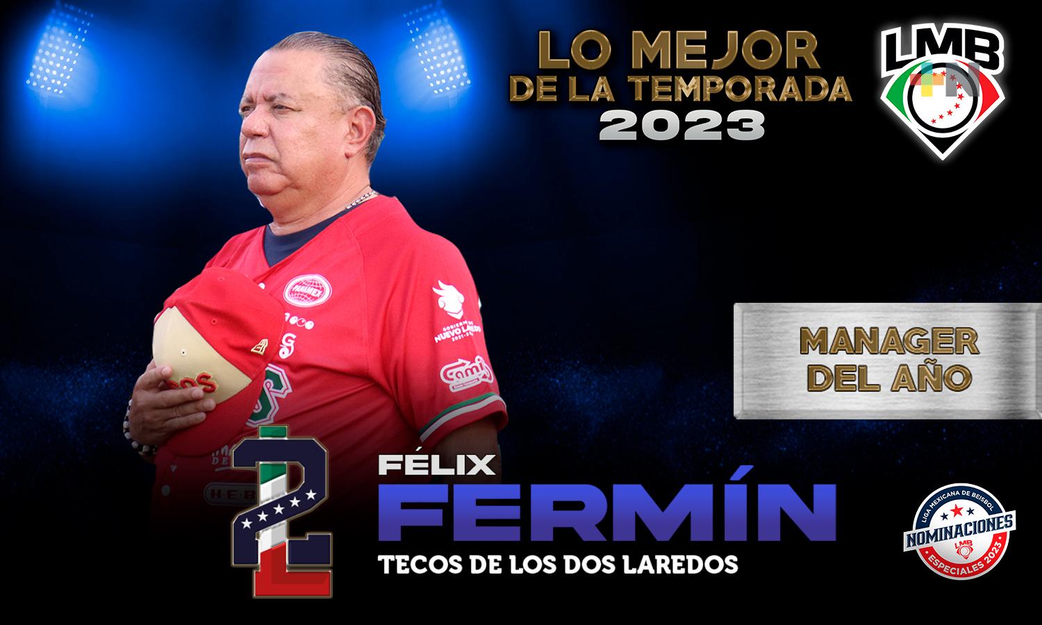Félix Fermín repite una década después como Manager del Año en LMB