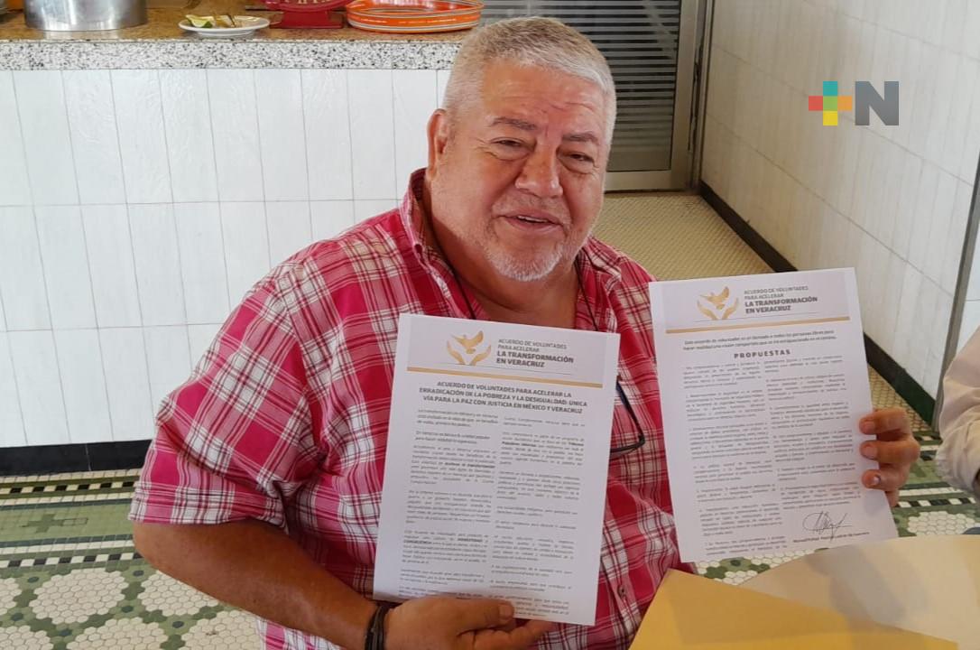Manuel Huerta respetará resultados de encuesta interna de Morena