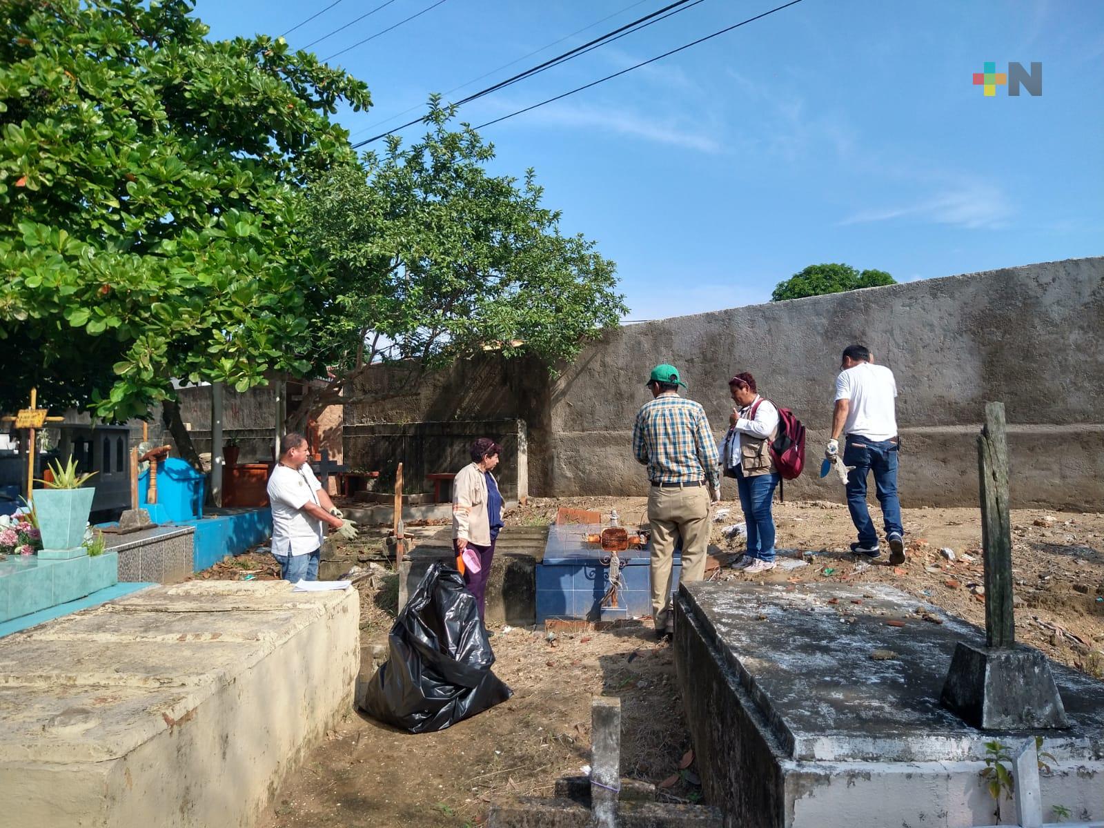 En panteón de Coatzacoalcos, 70% de tumbas se encuentran en abandono