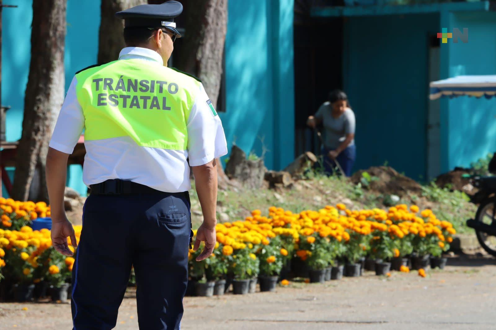 Alista Tránsito estatal operativo por Día de Muertos; habrá 34 cortes viales en Xalapa