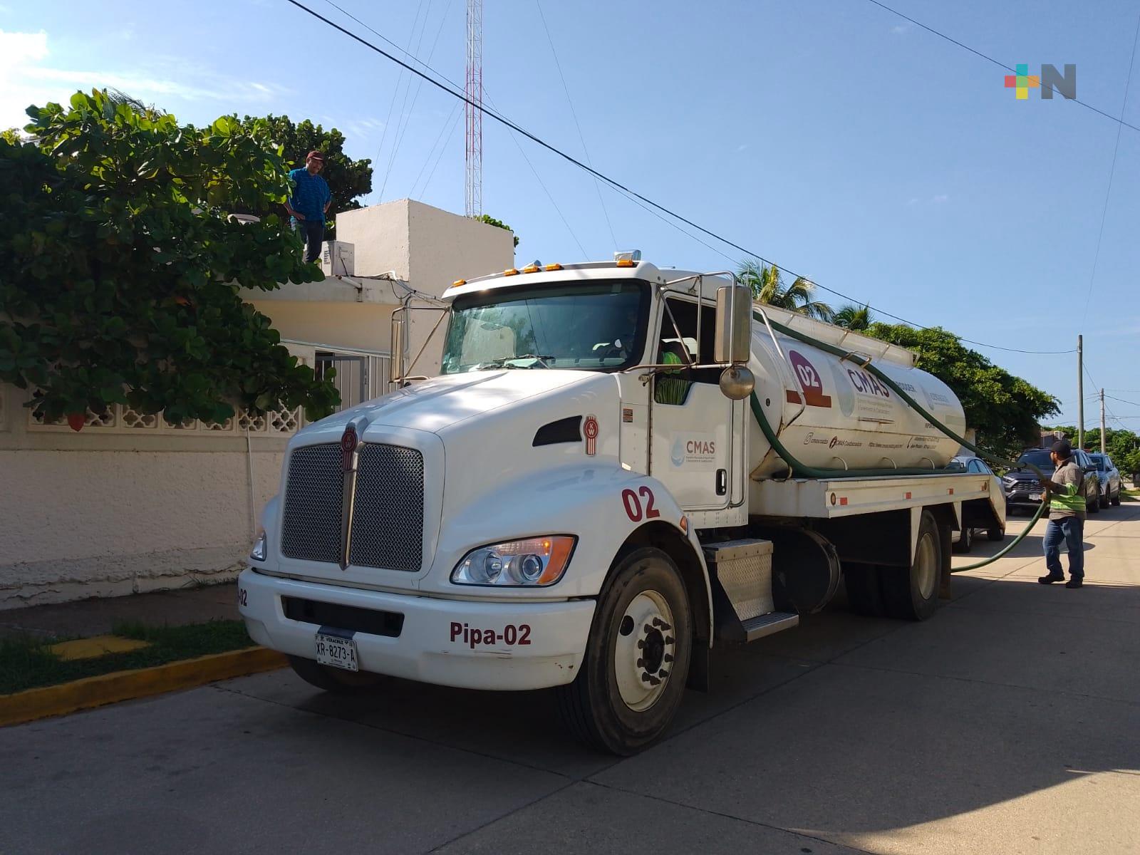 Seis colonias de Coatza sin agua una semana por falla técnica; CMAS reporta solucionado desperfecto