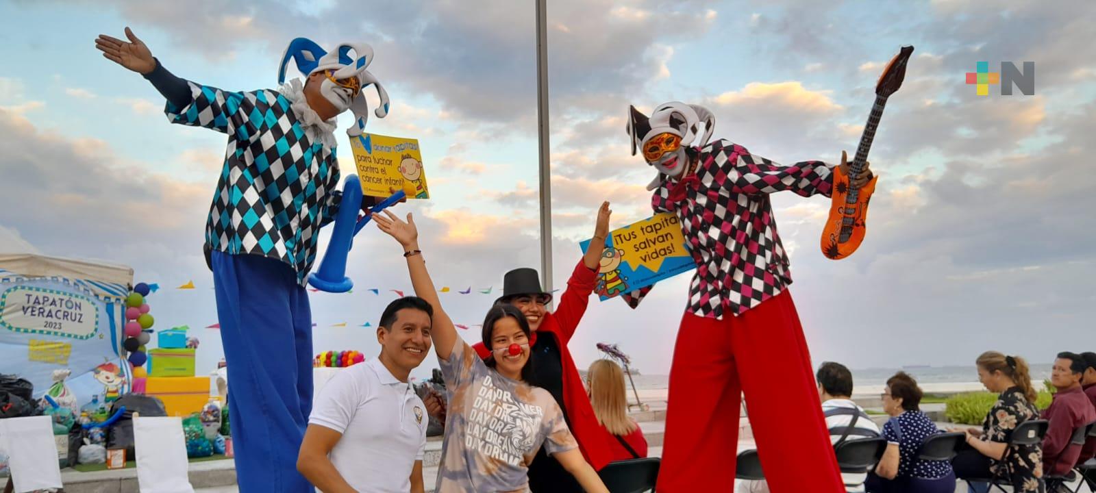 RTV puso su granito de arena y se sumó al Tapatón Veracruz  