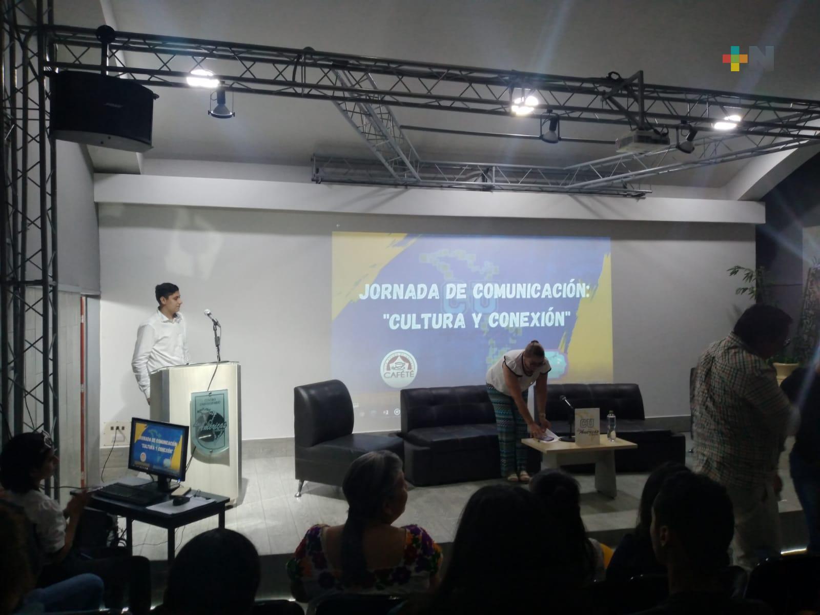 Realizan jornada de comunicación “Cultura y Conexión» en Veracruz puerto
