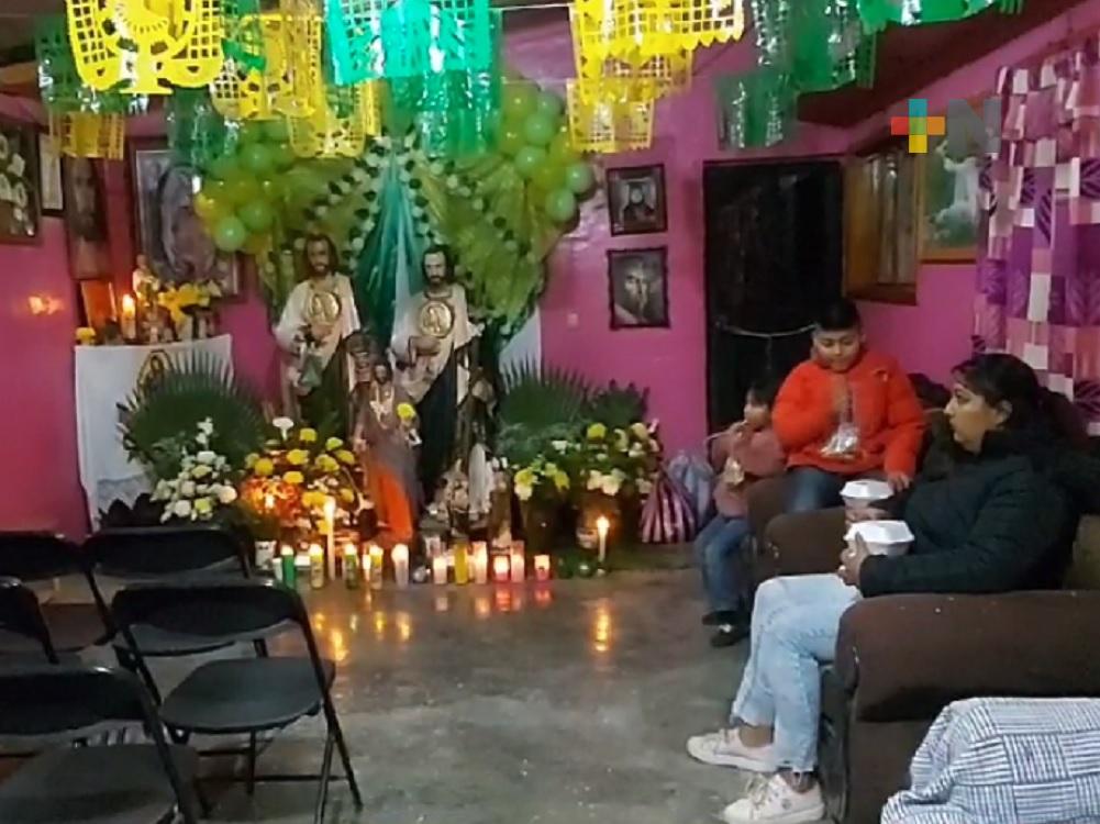 Realizan municipios de la huasteca baja y Huayacocotla fiesta patronal a San Judas Tadeo
