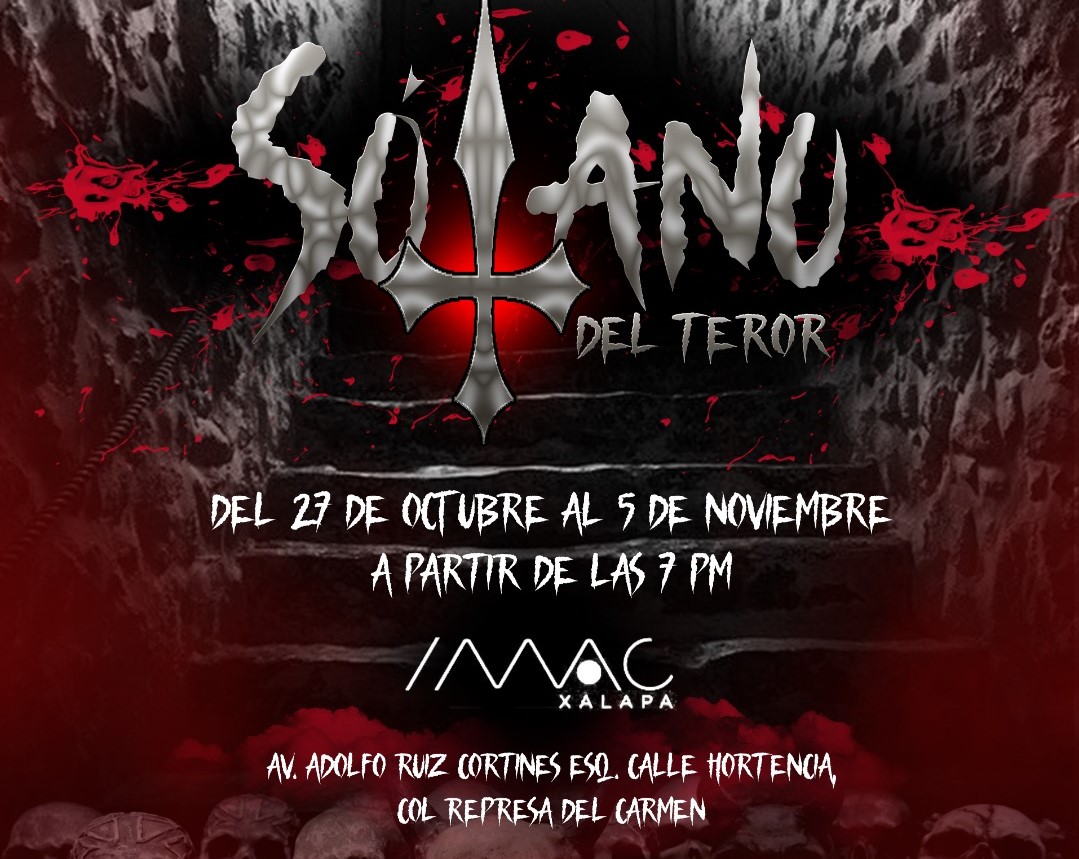 Sótano de Terror se presentará en el IMAC de Xalapa