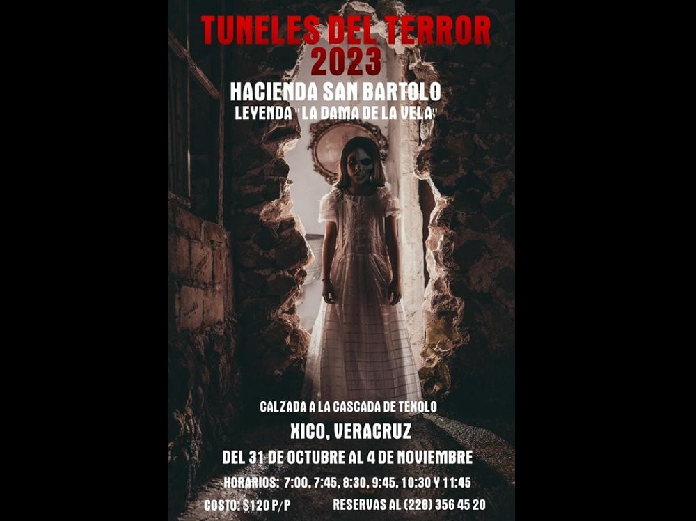 En Xico llevarán a cabo sexta edición del festival “Túneles del terror”