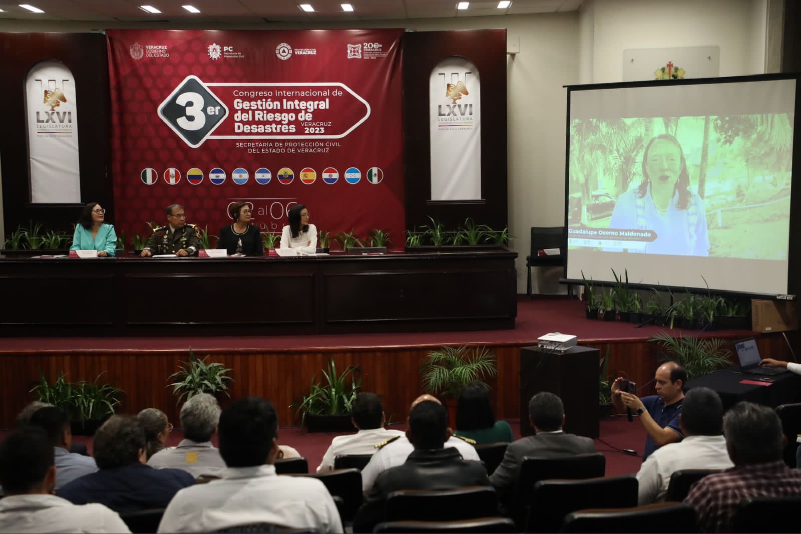 Inicia Tercer Congreso Internacional de Gestión Integral del Riesgo de Desastres Veracruz 2023