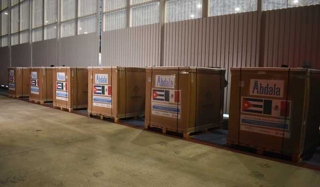 México recibe 2.8 millones de vacunas Abdala contra Covid-19