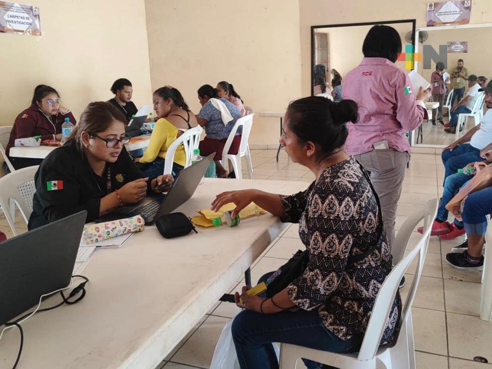 FGE inició la sexta jornada de obtención de datos para identificar personas desaparecidas