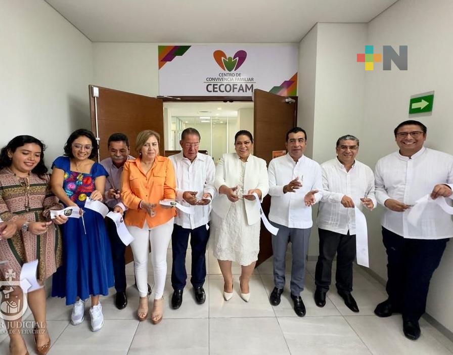 PJEV abre nuevo Centro de convivencia familiar en la ciudad judicial de Tuxpan