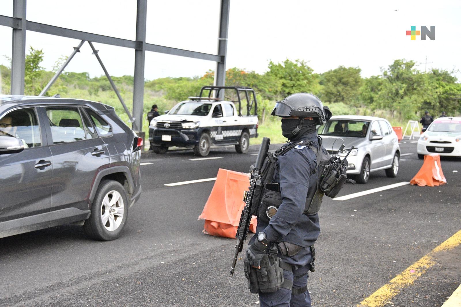 SSP monitorea en C4 operaciones en arcos carreteros ubicados en localidad de Tamarindo