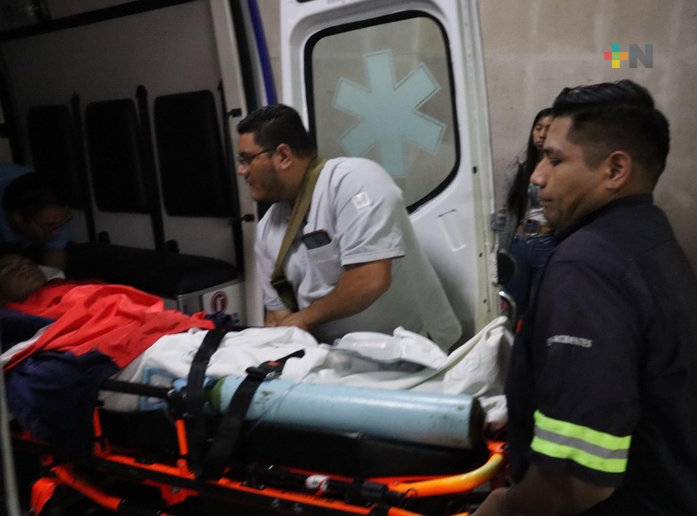 Realiza IMSS Veracruz Sur cuarto traslado de paciente con complicaciones  por dengue