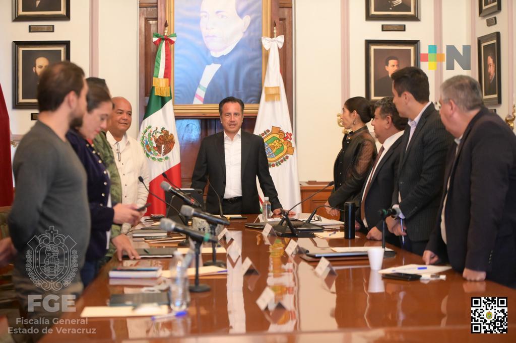 Mesa de Coesconpaz sesionó en Palacio de Gobierno