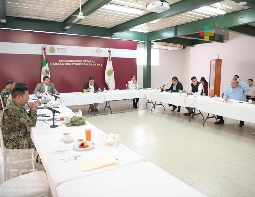 En Emiliano Zapata sesiona la Mesa para Construcción de la Paz, este miércoles