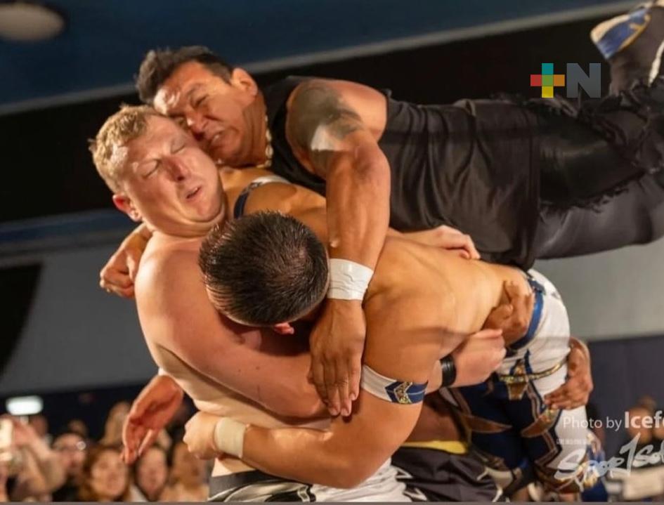 Luchador veracruzano Ricky Marvin encara gira internacional en Hong Kong