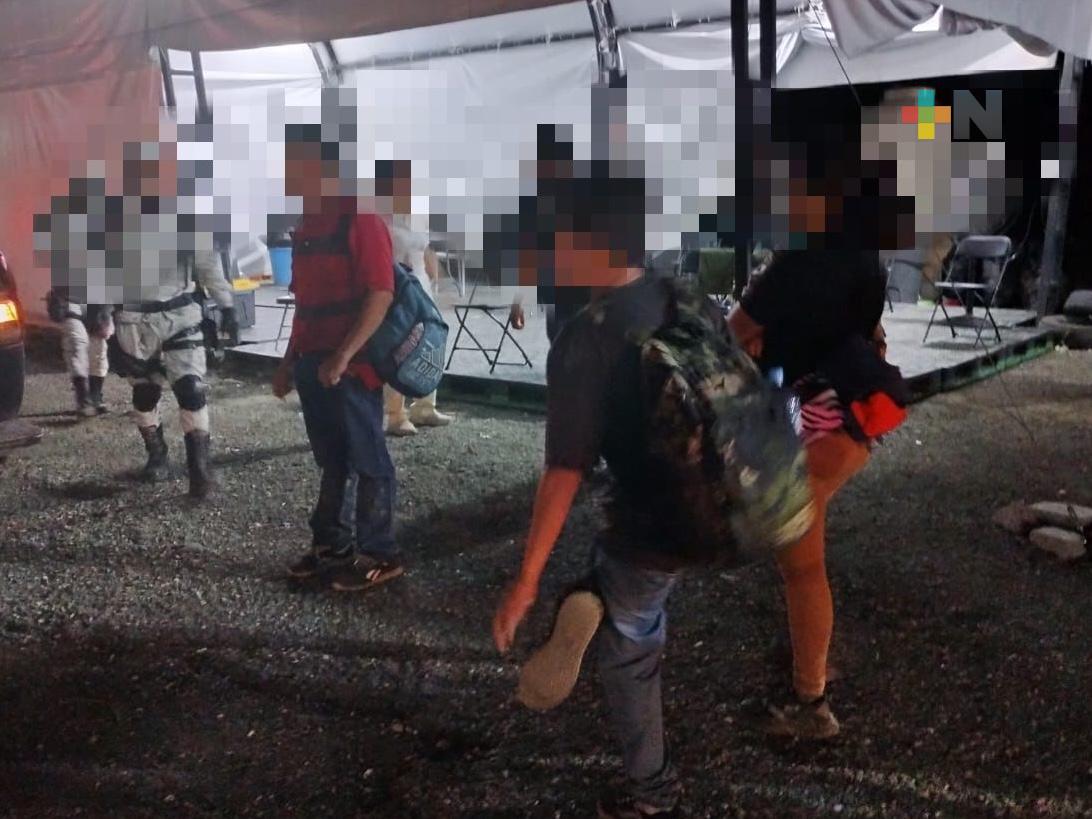 Resguarda SSP a 88 personas de origen extranjero en cuatro municipios