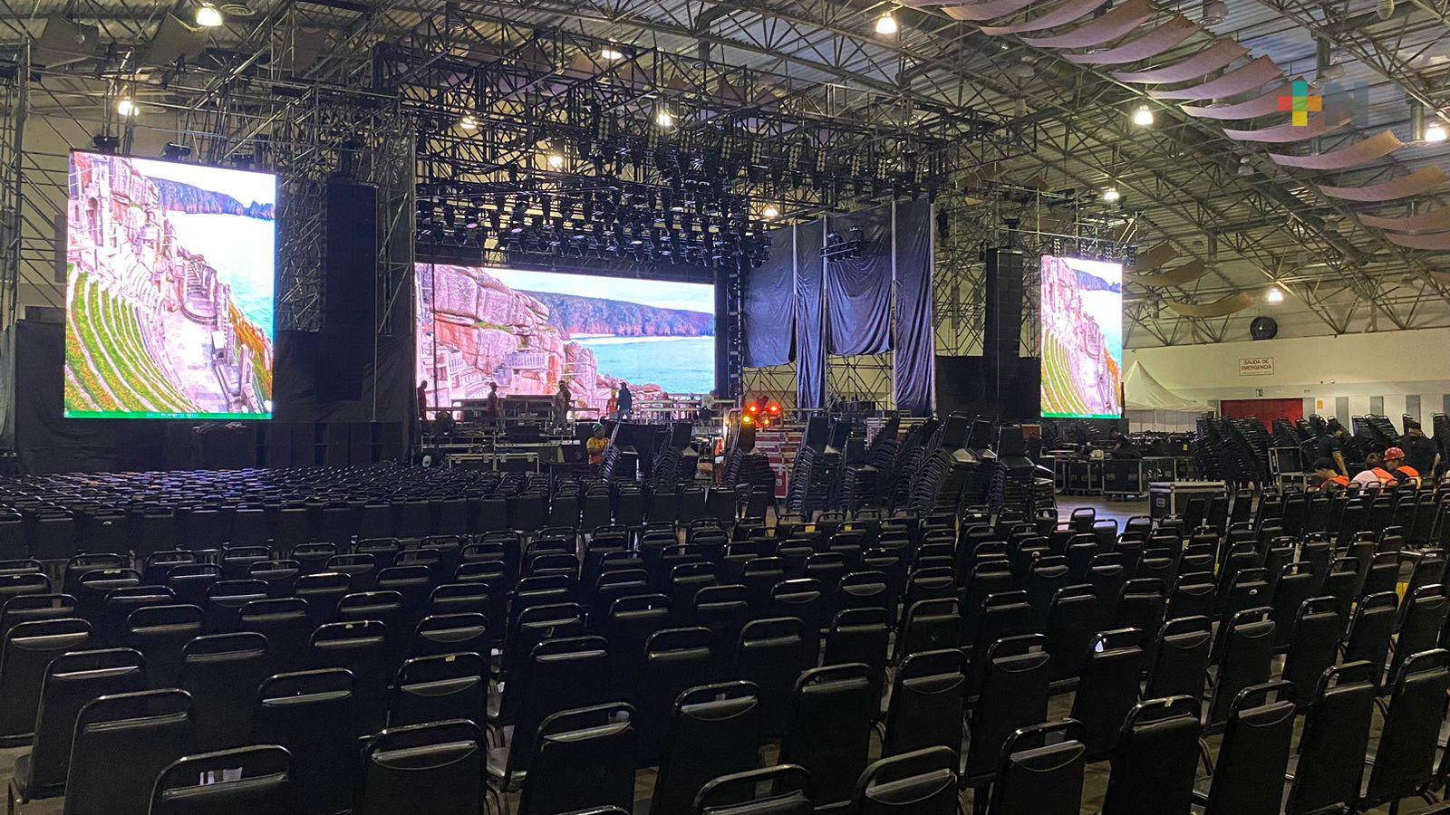 Todo listo para el concierto de Marc Anthony en WTC Boca del Río