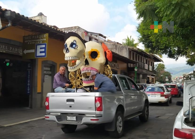 Positiva expectativa tiene Coatepec para Día de Muertos