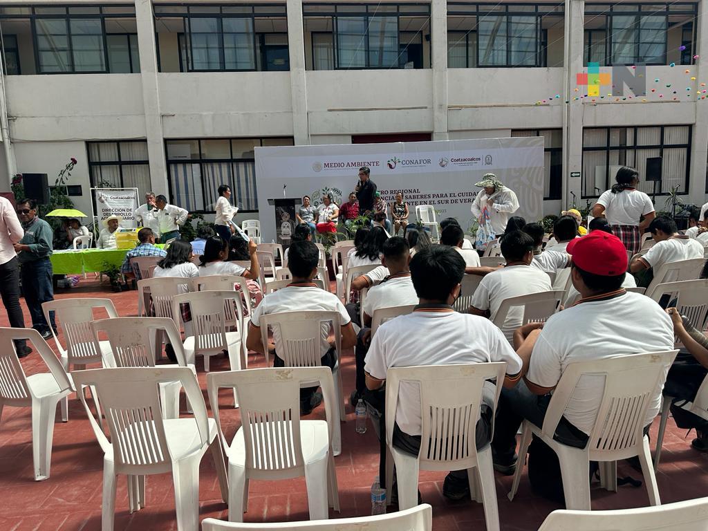 Realizan encuentro de intercambio de experiencias y saberes para cuidado del medio ambiente en el sur de Veracruz
