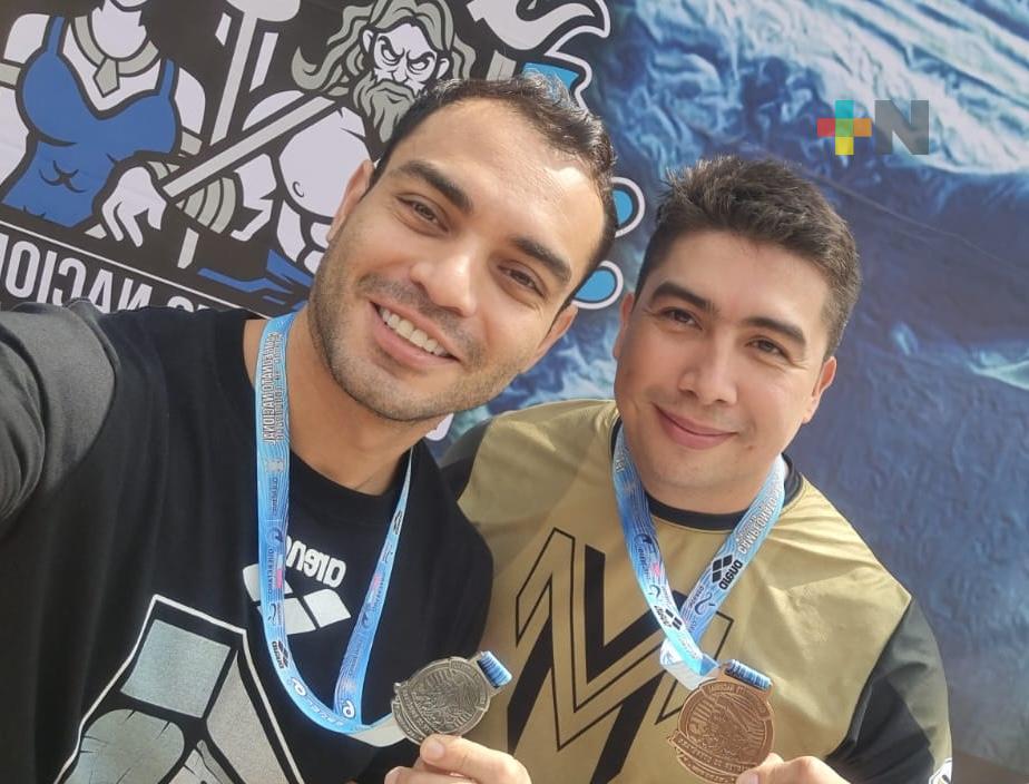 Nadadores master veracruzanos logran primeras medallas en Campeonato Nacional