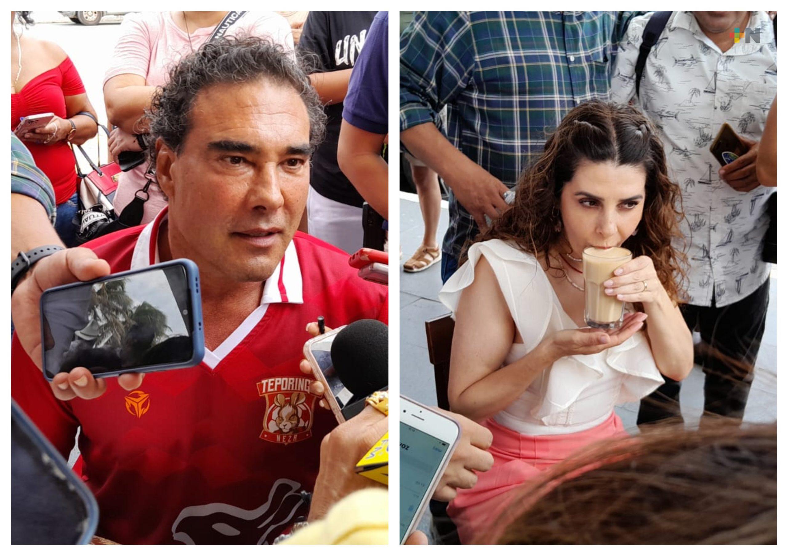 Actores de telenovela ambientada en Veracruz puerto, felices de visitar el estado