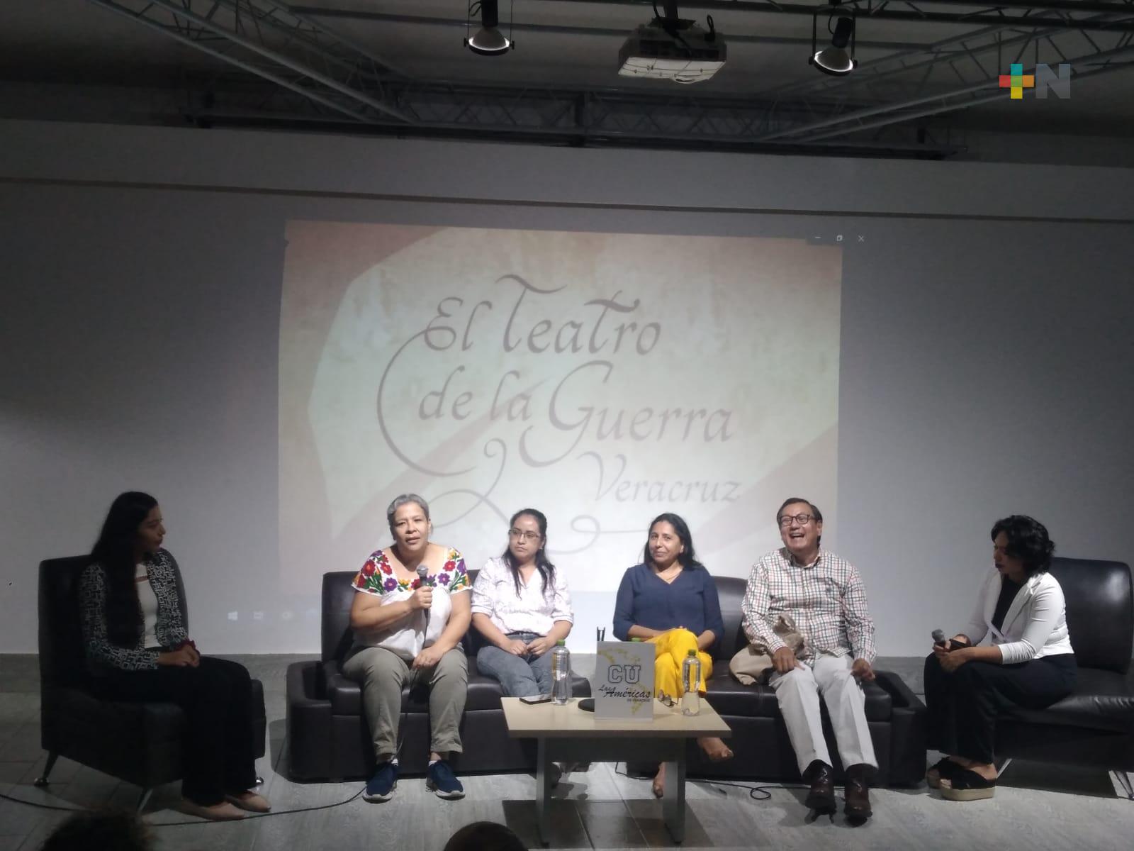 Presenta RTV el libro “Entre bastidores. El arte de Veracruz, el teatro de la guerra”