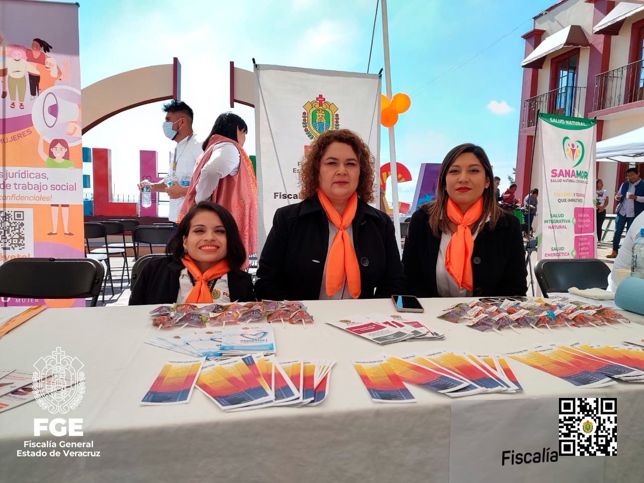FGE participa en la Feria de servicios del Centro de Justicia para Mujeres