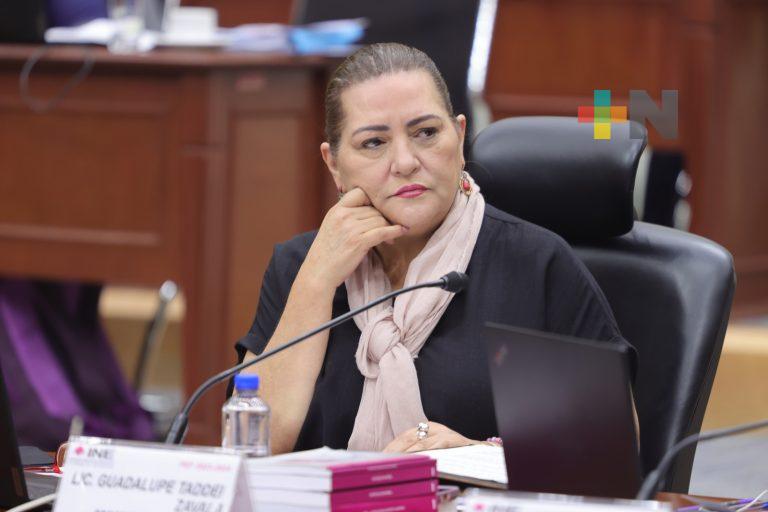 En el INE confiamos en los diputados que estructurarán el presupuesto de egresos: Guadalupe Taddei