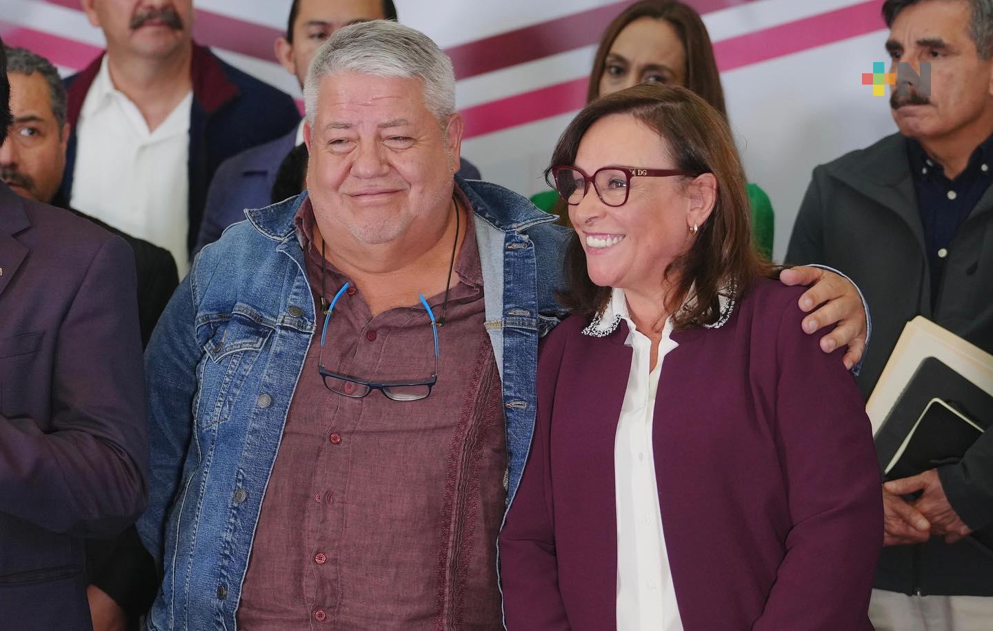 Rocío Nahle y Manuel Huerta los mejor posicionados en encuesta de Morena en Veracruz