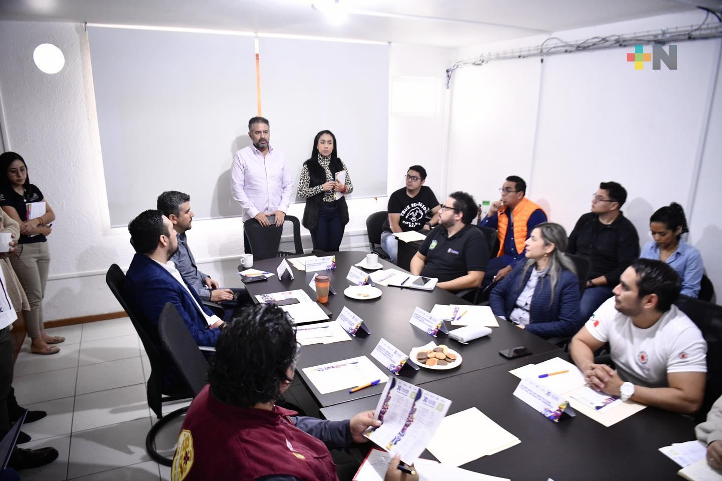Encabeza Iván Martínez reunión operativa del Festival Internacional Xalapa y su Cultura 2023