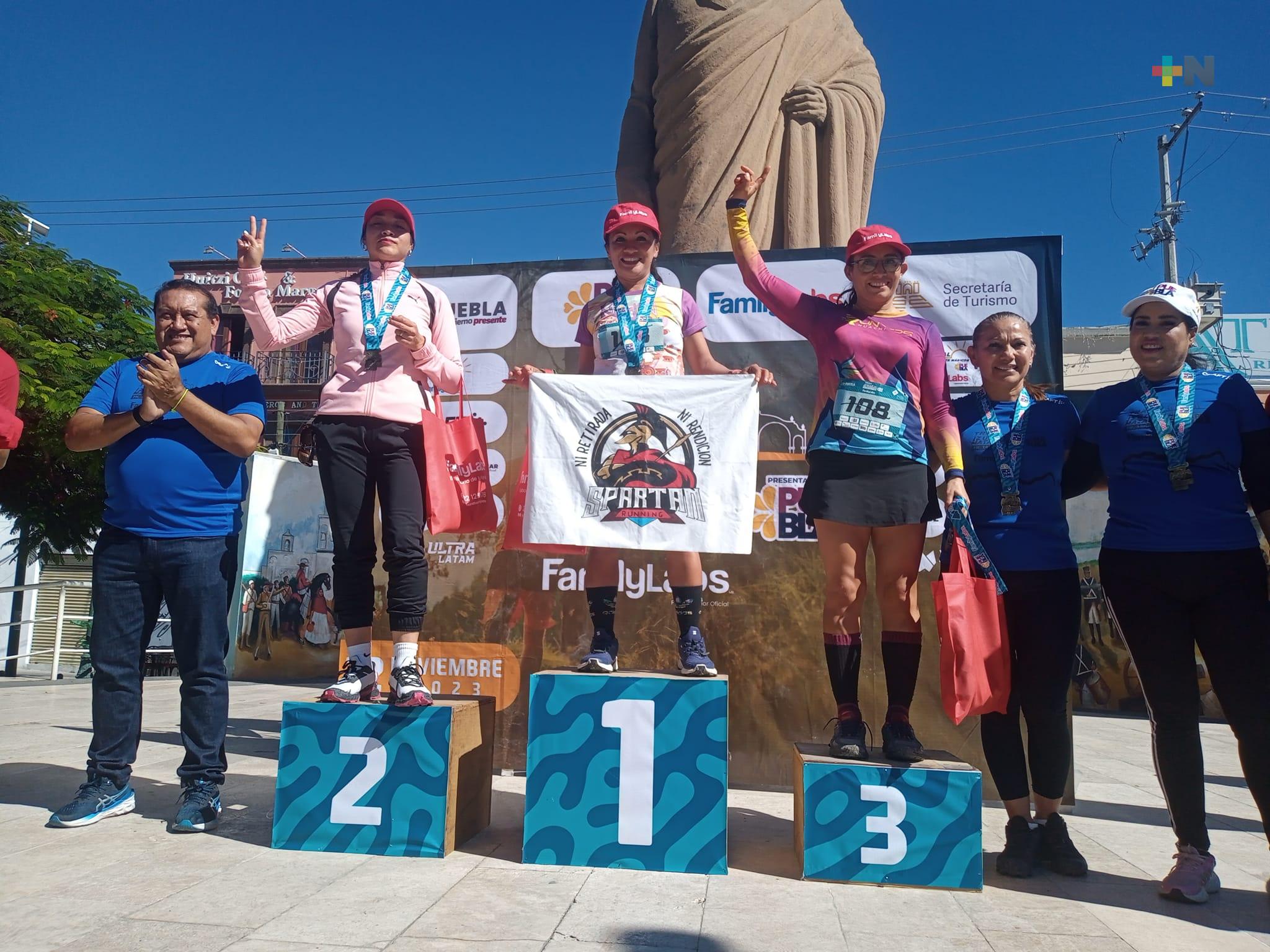 Karen Mora y Ranulfo Sánchez conquistan el Trail Izúcar de Matamoros