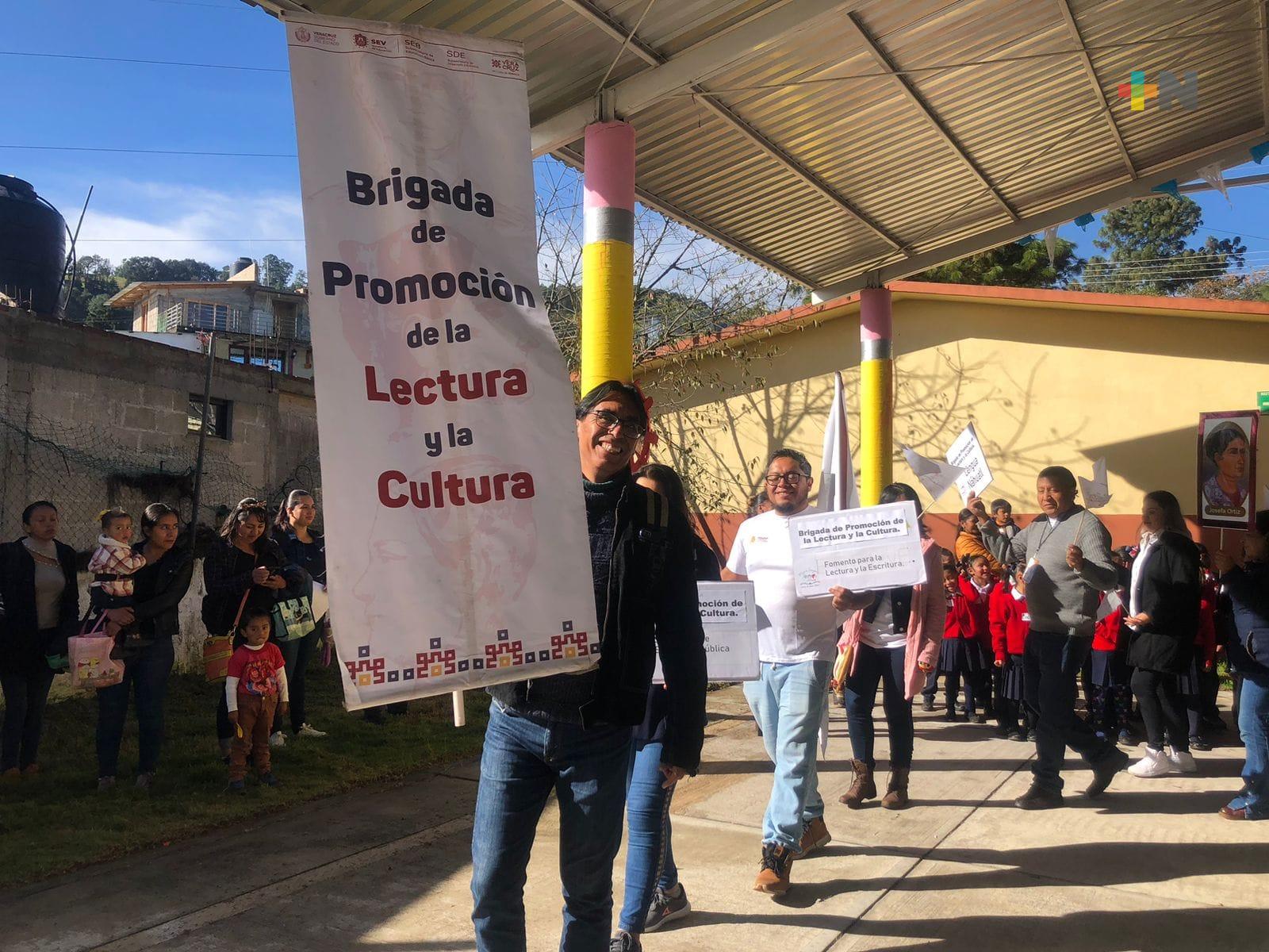 Exitosa Brigada de promoción de la lectura efectuada en el municipio de Las Vigas de Ramírez