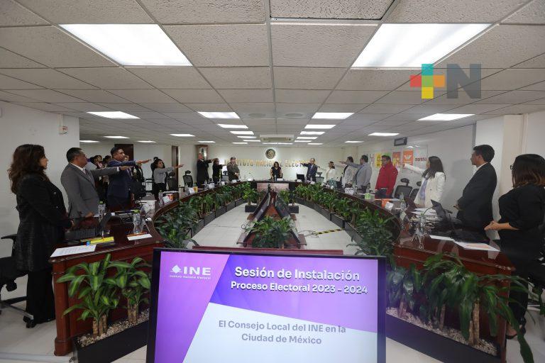 Instala INE Consejos locales en todo el país para el PEF 2023-2024
