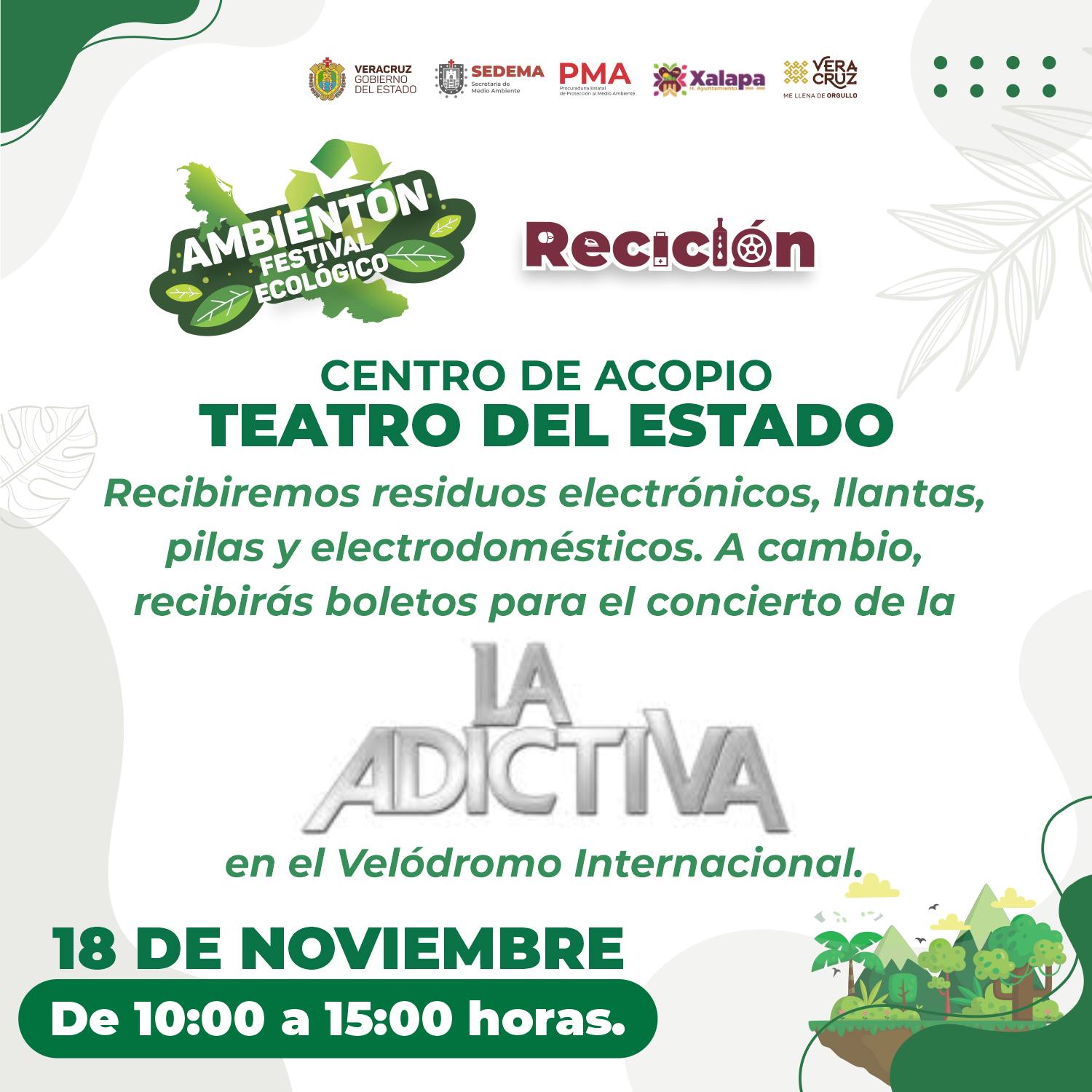 Autoridades estatales y municipales invitan a participar en Ambientón 2023