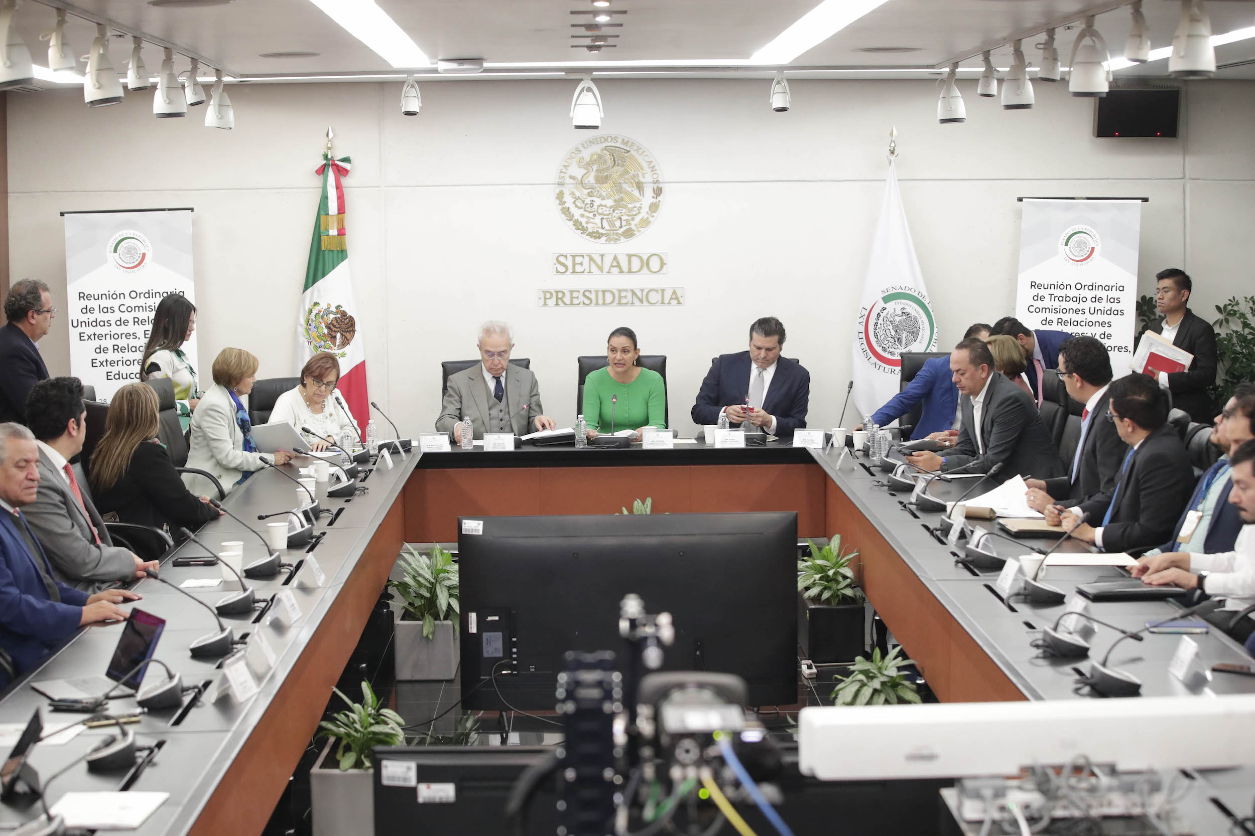 Aprueban comisiones convenio de cooperación educativa y cultural entre México y Georgia