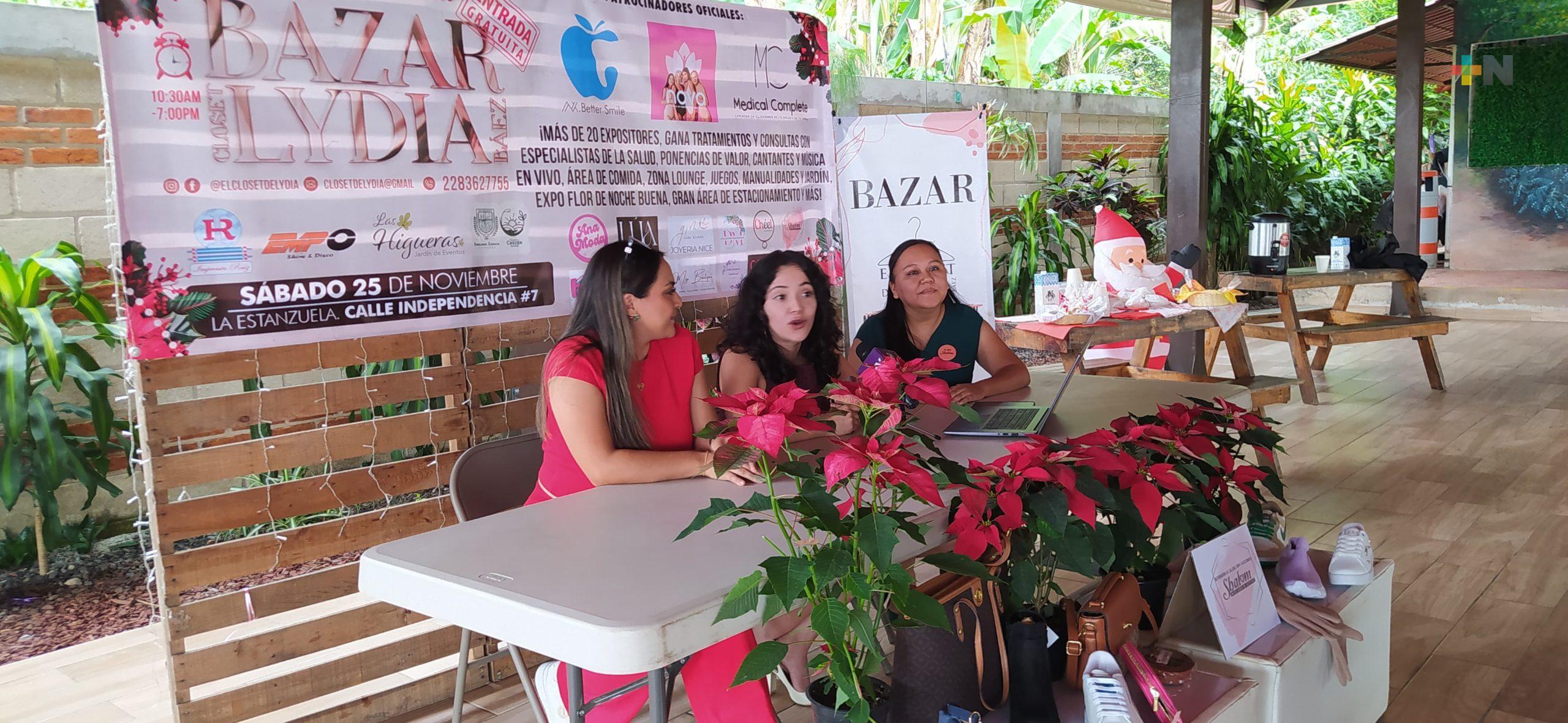 Pequeños empresarios organizan exposición artesanal navideña en Estanzuela