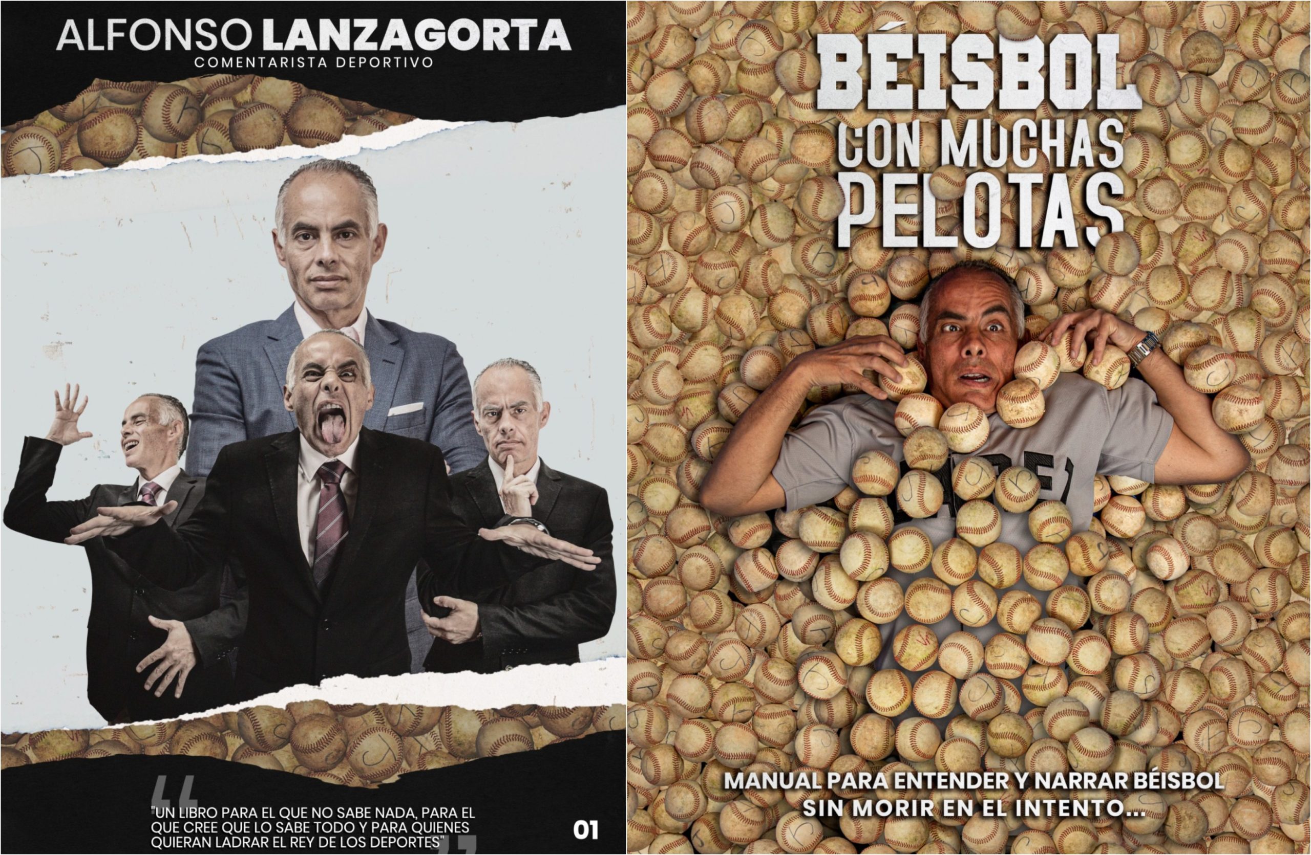 Alfonso Lanzagorta presentará en Veracruz su libro “Beisbol con muchas Pelotas”