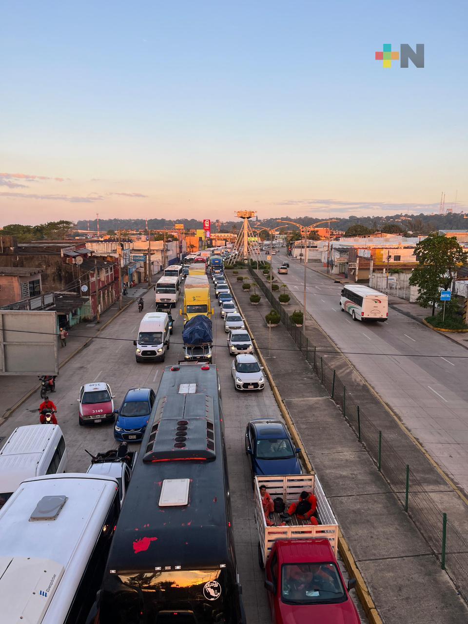 Empresarios señalan necesidad de mejorar condiciones de movilidad en Coatza