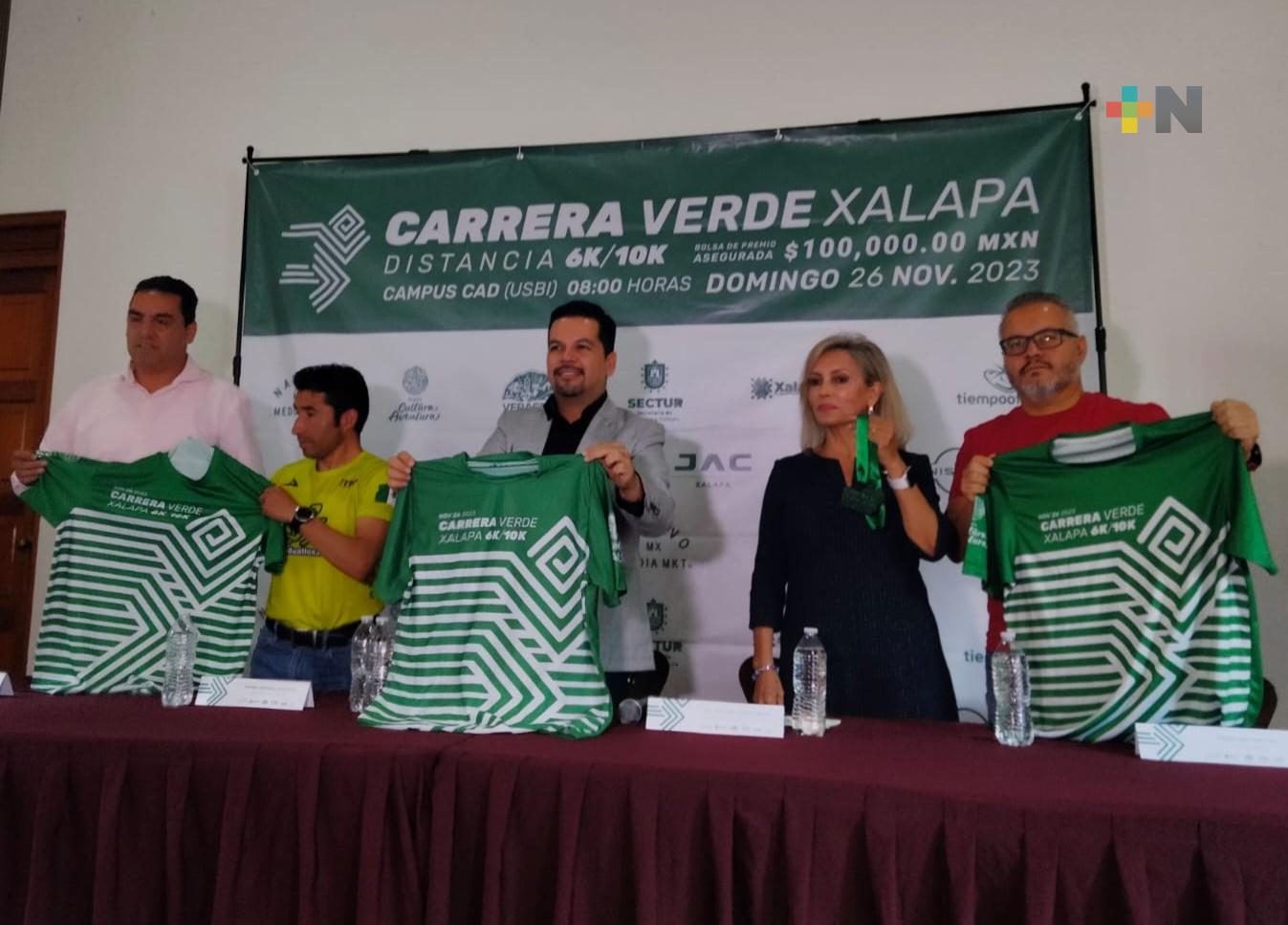 Sectur invita a participar en la Carrera Verde Xalapa el 26 de noviembre