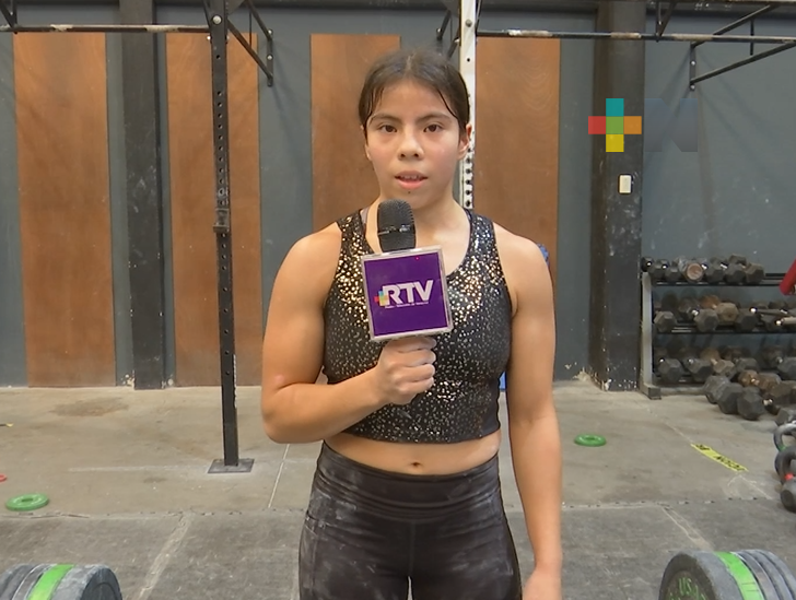 Claudia Figueroa joven promesa en el Crossfit