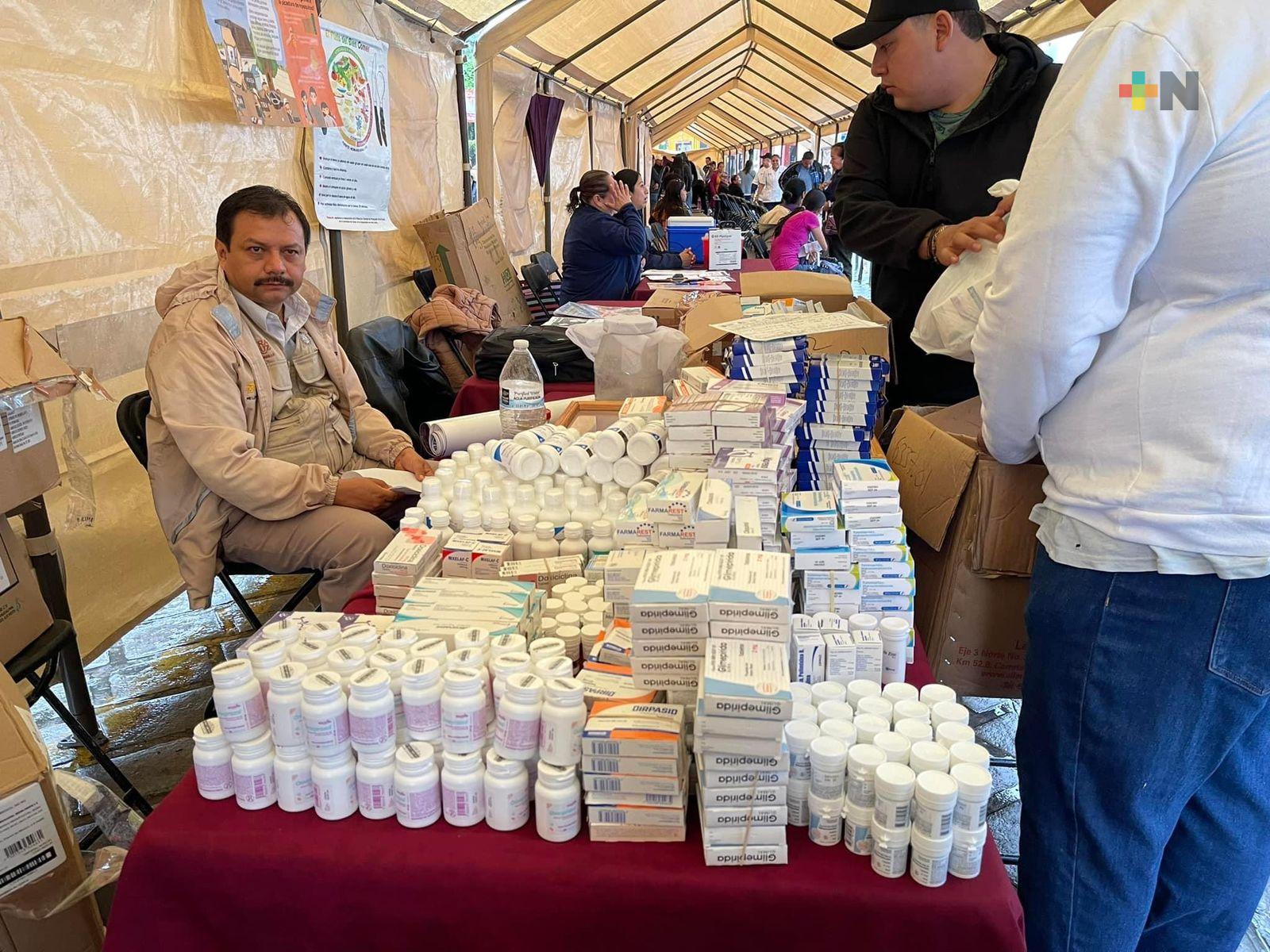 Con más de dos mil 500 servicios concluyó Jornada de Salud Itinerante en Misantla