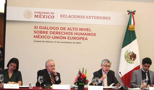 Concluye 11º Diálogo de Alto Nivel entre México y Unión Europea sobre Derechos Humanos