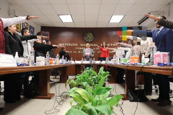 Con instalación de Consejo, INE Veracruz da inicio formal a proceso electoral 2023-2024