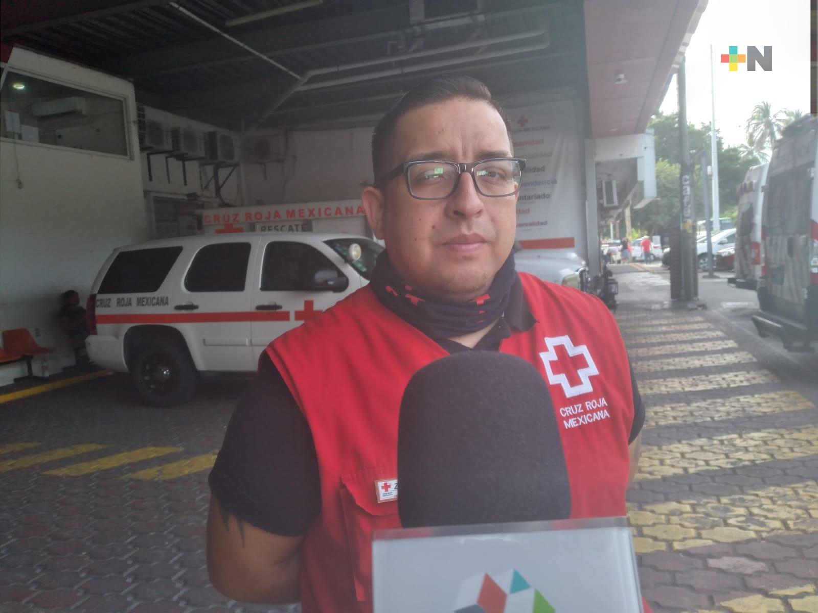 Cruz Roja desplegará ambulancias en bulevar Ávila Camacho durante Carnaval