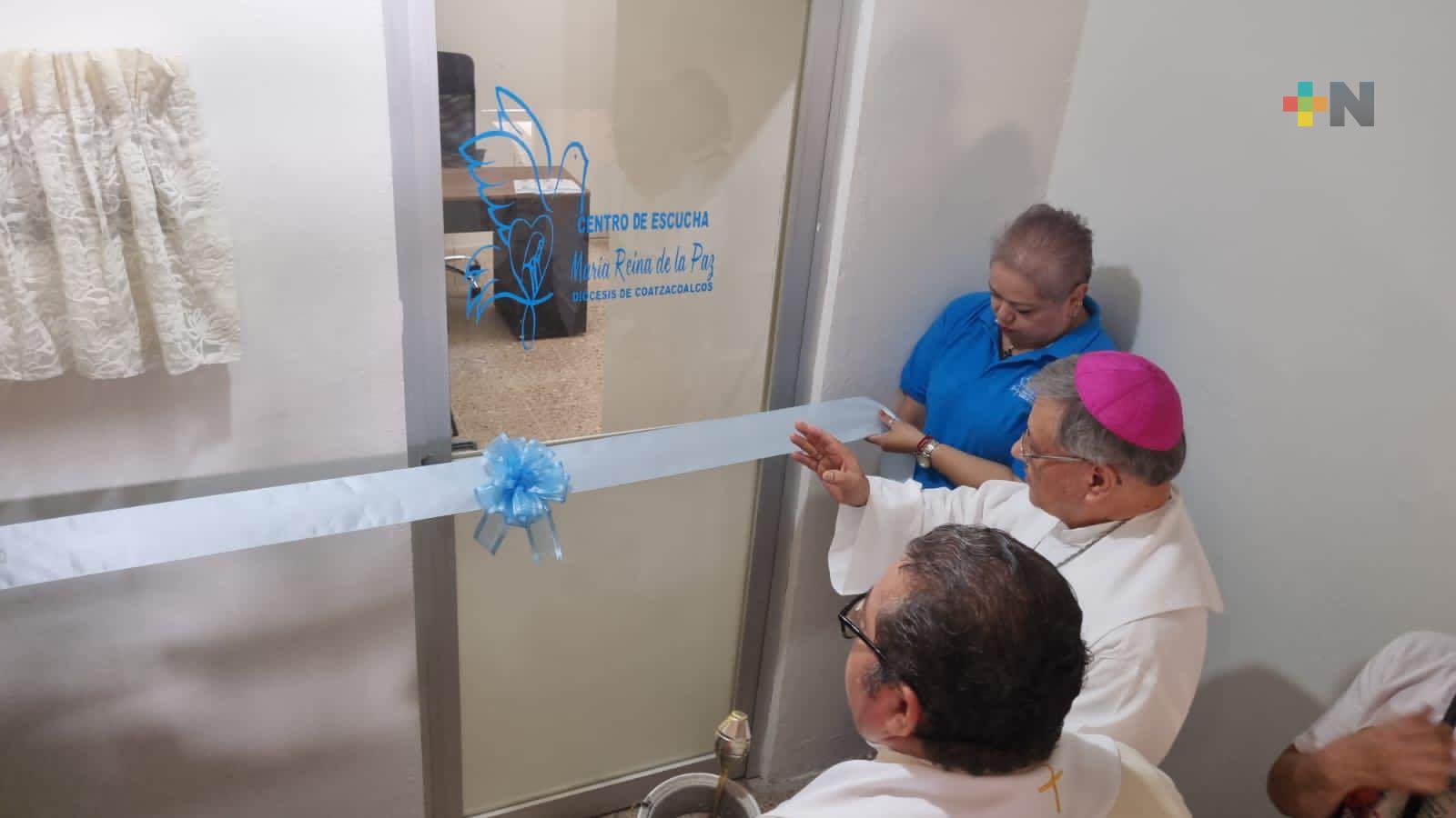 Diócesis de Coatzacoalcos inaugura el centro de escucha diocesano