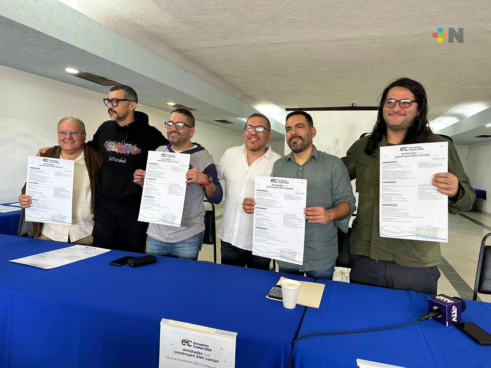 Realizarán Encuentro Coatza 2023 “Amistades que construyen bien común”